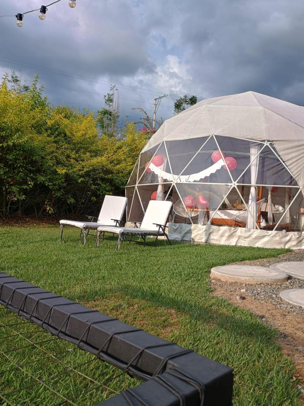Orange Glamping Villa Quimbaya Buitenkant foto